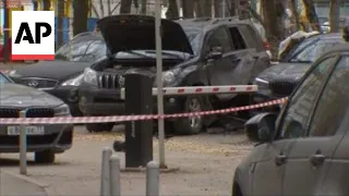 Car that exploded in Moscow belongs to ex-officer of Ukrainian security service, Russian media says