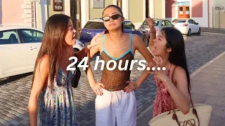24 HOURS ALONE IN A NEW CITY WITH MY SISTERS… (chaotic)