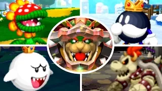 Mario & Luigi: Paper Jam - All Bosses (No Damage)