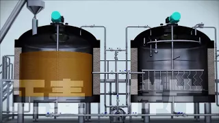 How a brewery equipment works.