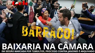 Live do Conde! Baixaria na Câmara: em sessão tumultuada, processo contra Janones é arquivado