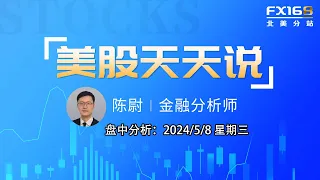 【美股天天说盘中分析0508】美联储官员继续释放鹰派态度大盘涨跌不一 美国撤销英特尔、高通华为出口许可冲击股价 #afrm #tsla #shop #pltr #msft #expe #mrna