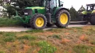 Claas arion630 vs John deere 6930..la sfida è partita..