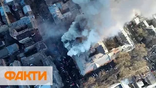 Пожар в Одессе: 22 человека пострадали, погибла девушка