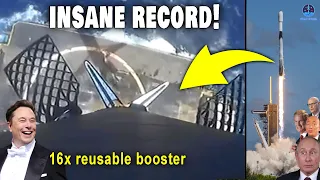 SpaceX reusable rocket breaks new record shock everyone! No one did it before...