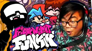 acai plays Friday Night Funkin' - Battling Tankman, an obsessed fan, and a basketball robot