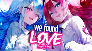 Nightcore - We Found Love (Rock Version)