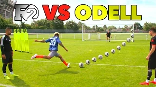 ODELL'S OUTRAGEOUS SOCCER SKILLS | F2 vs Beckham Jr 😱🏈⚽️