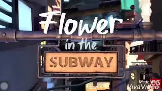 Flower in the subway( short cartoon animation )