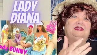 ТРЕК (Lady Bunny) Леди Диана Official Music video РЕАКЦИЯ НА ЛЕДИ ДИАНА ЛЕДИ БАНИ