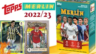 Topps Merlin Chrome 2022-23 UCC / 2x Value Blasterbox opening 🔥