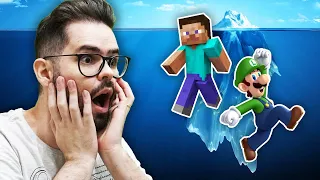 Pai Troll reagindo ao ICEBERG DOS MITOS E LENDAS DOS GAMES