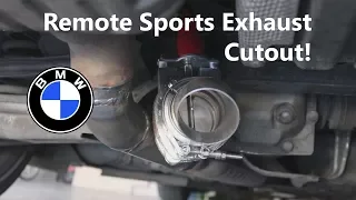 BMW Remote Sport Exhaust Cutout - Ebay Mod