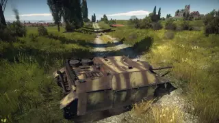 War Thunder - Realistic battles, Panzer IV/70 (V) Full battle