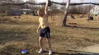 IKSFA. Sergey Rudnev. Snatch + Burpee & Muscle up