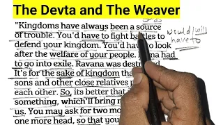 The Devta and the Weaver|English Reading||English Story || English padhna kaise sikhe?