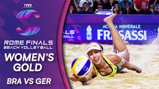 Women's Gold Medal: BRA vs. GER | Beach Volleyball World Tour Finals Rome 2019