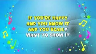 If You're Happy and You Know It | Sing A Long | Action Song | Nursery Rhyme | KiddieOK