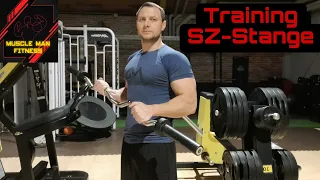 Training mit der SZ Stange! Rücken und Schulter Übung💪🏻