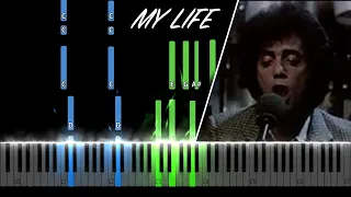 Billy Joel - My Life Piano Tutorial