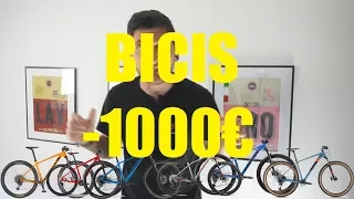 MEJORES BICIS POR MENOS DE 1000€