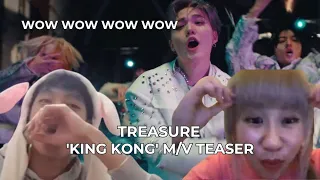 TREASURE - ‘KING KONG’ M/V TEASER REACTION!!! #kcultduo