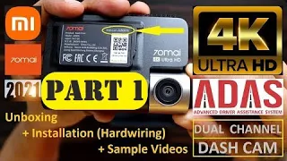 70Mai A800S 4K Dashcam(GPS/ADAS/ Hardwire Kit in Kia Sonet)(Unboxing/Drive Samples) - 4K 30fps Video