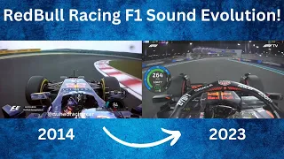 RedBull Racing F1 Sound Evolution From 2014-2023