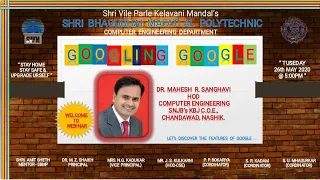 A webinar on "Googling Google"