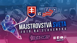 SVK vs. USA | simulácia Majstrovstiev sveta 2019