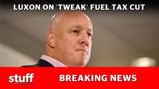 National Party leader Christopher Luxon on Government's 'tweak' fuel tax cut | Stuff.co.nz