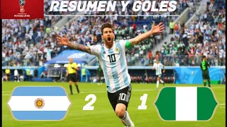 Argentina VS Nigeri Mundial Rusia 2018 (resumen corto y goles)