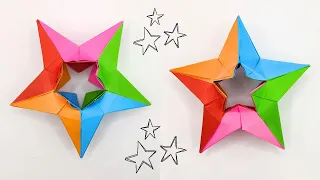 Origami MODULAR STAR 🌟 How to make a paper stars