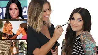 celebrity makeup artist does my makeup ! Jill Powell's tips & tricks for bomb makeup | Bailey Sarian