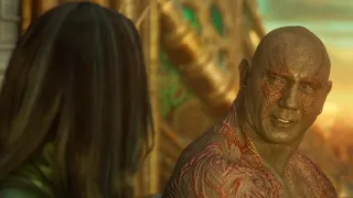 drax not having social skills for ten minutes