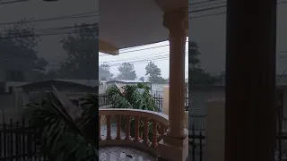 En la mañana cuando en peso asotar el huracan maria