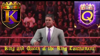 Vince McMahon announces King and Queen of the Ring Tournament! WWE 2k19