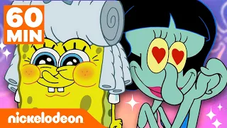 SpongeBob | SpongeBobs beste make-overs in Bikinibroek! 💄 | Nickelodeon Nederlands