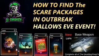 How To Find Scare Packages in Outbreak Hallows Eve! Cold War Zombies The Haunting