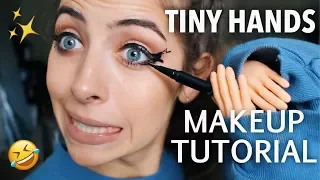 TINY HANDS MAKEUP CHALLENGE