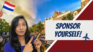 Self-sponsorship pathway to Netherlands | No job letter or work required 😦 | Nidhi Nagori ✨