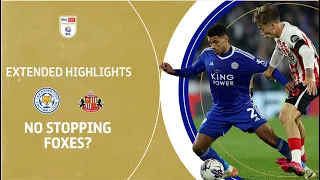 NO STOPPING FOXES? | Leicester City v Sunderland extended highlights