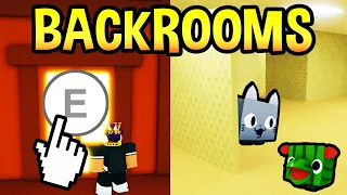 SECRET Backrooms WORLD & PETS in Pet Simulator X..? (Pet Simulator Z)