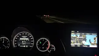 Mercedes Benz E 250 CDI Acceleration 260 km/h