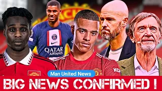 BIG NEWS!🔴Man UTD Transfer Bombshell🔥 Rashford to PSG?✅Frimpong& Dumfries Deal/ greenwood updates