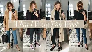 What I Wore This Week | 8 Autumn Outfits