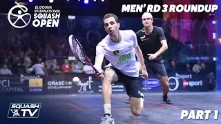 Squash: El Gouna International 2019 - Men's Rd 3 Round Up [Pt.1]