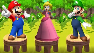 Tag with Ryan - Super Mario vs Luigi vs Princess Peach Subway Surfer