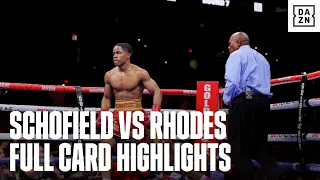 FULL CARD HIGHLIGHTS | Floyd Schofield vs. Haskell Rhodes