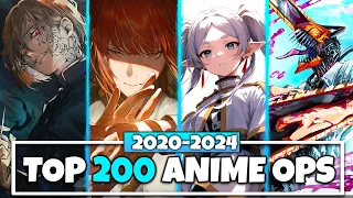 Top 200 Anime Openings 2020-2024 Winter (Party Rank)